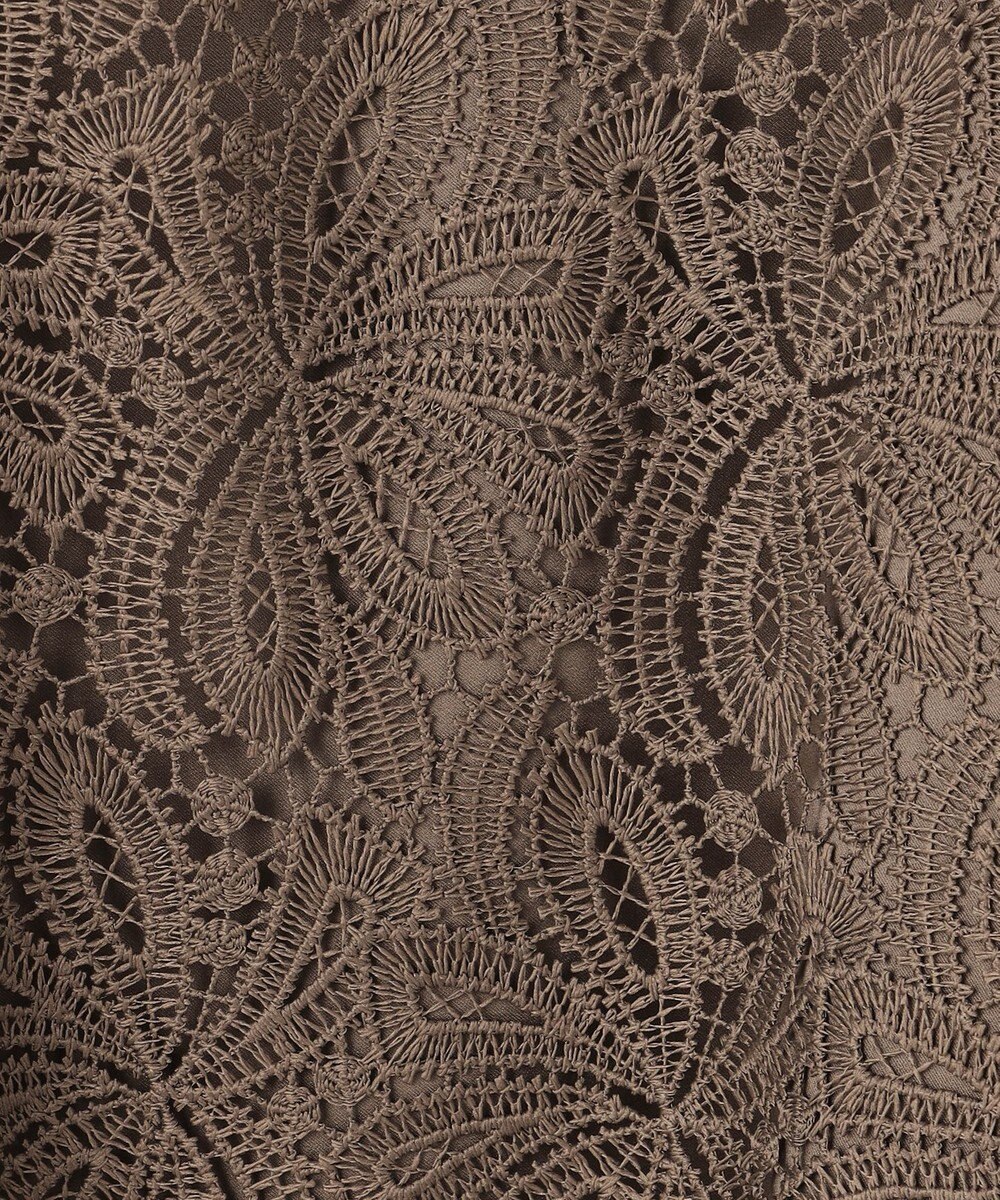 23区 S 【APPLAUDIR】Brocheリボンブーケレース ブラウス 