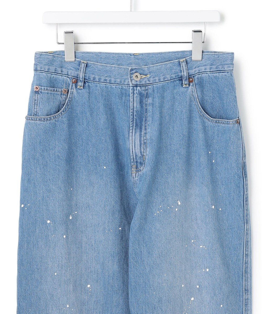 J.PRESS YORK STREET 【UNISEX】ライトオンス ワイドデニムパンツ 