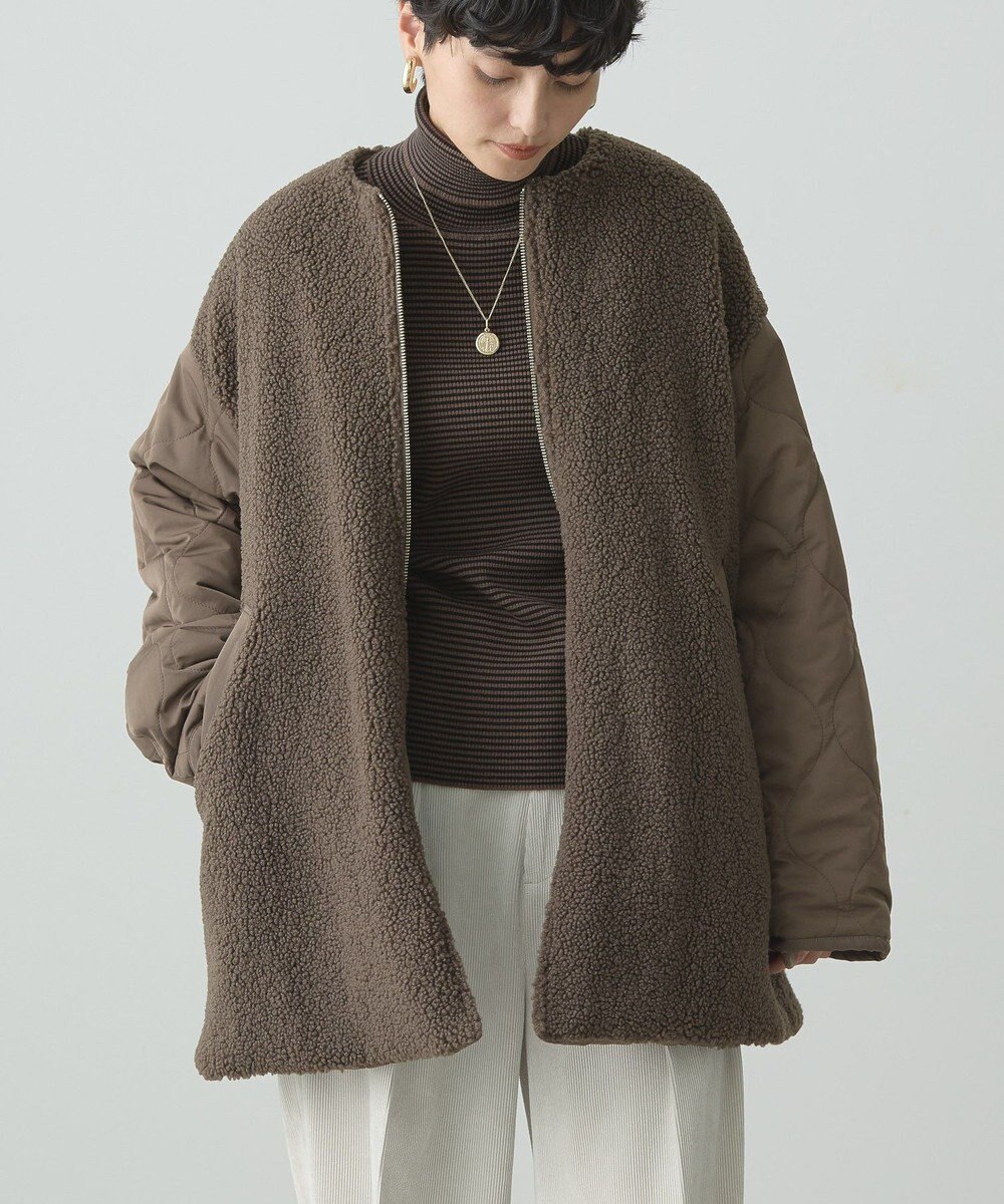 AMERICAN HOLIC 軽ポカ２ＷＡＹリバーシブルキルトアウター 