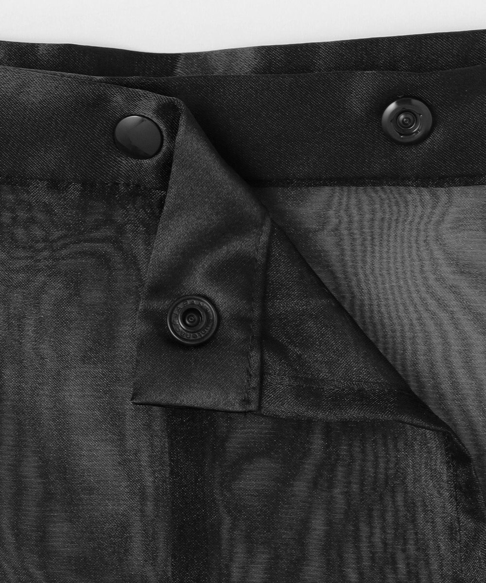 #Newans オーガンジーオリガミヘムスカート 