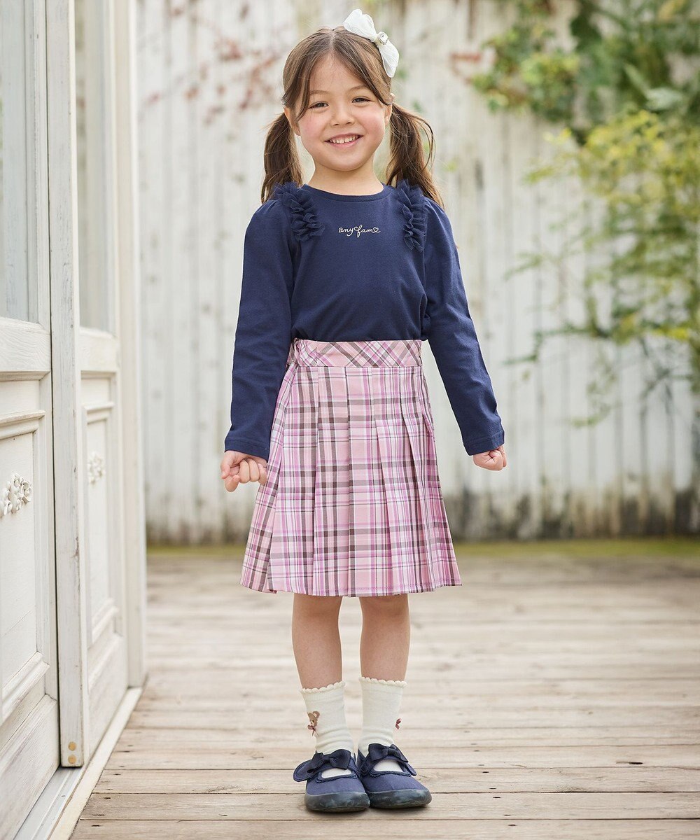 ANY KIDS リボン×ビジューカチューシャ 