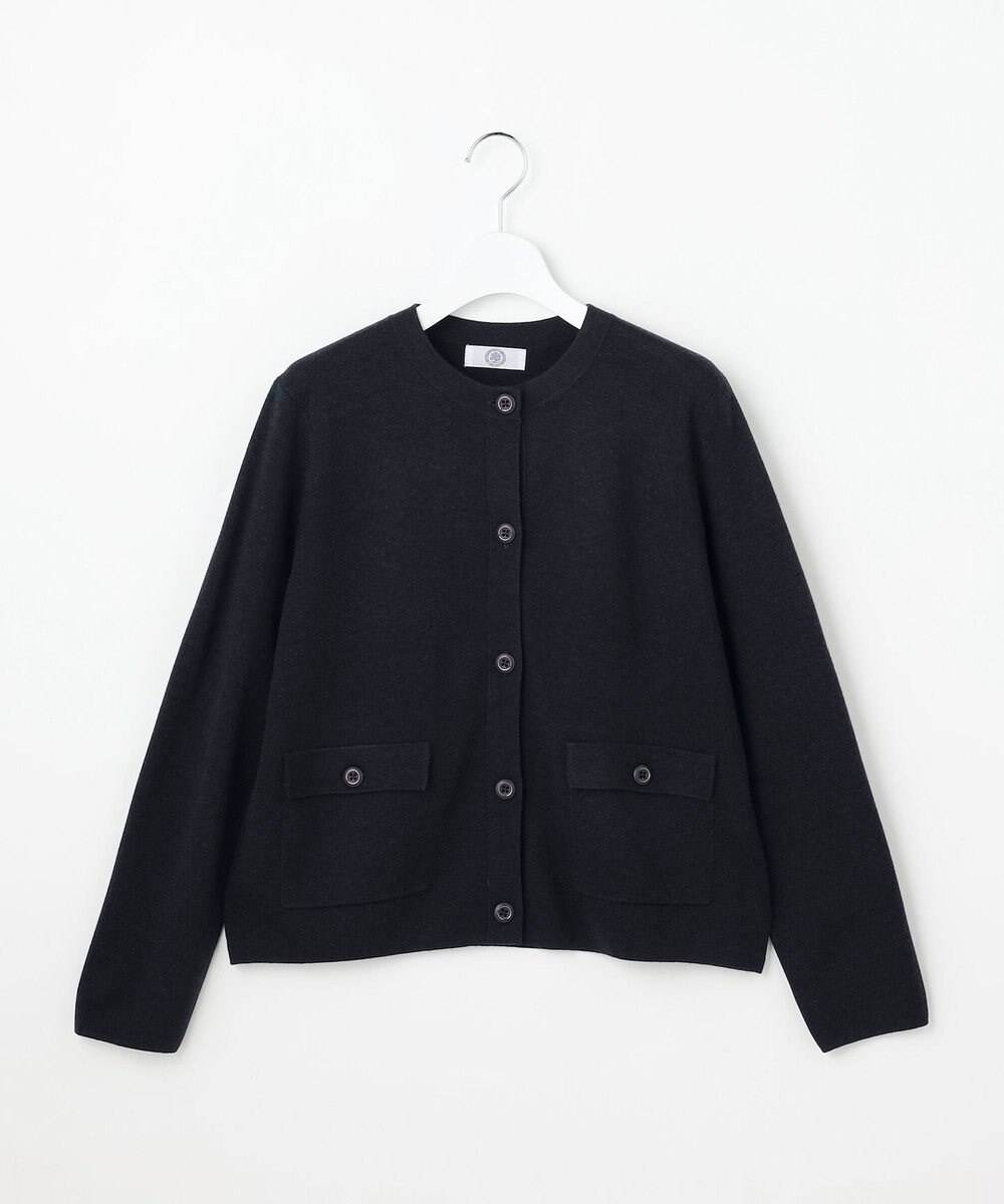 J.PRESS LADIES WORETED WOOL BLEND カーディガン 
