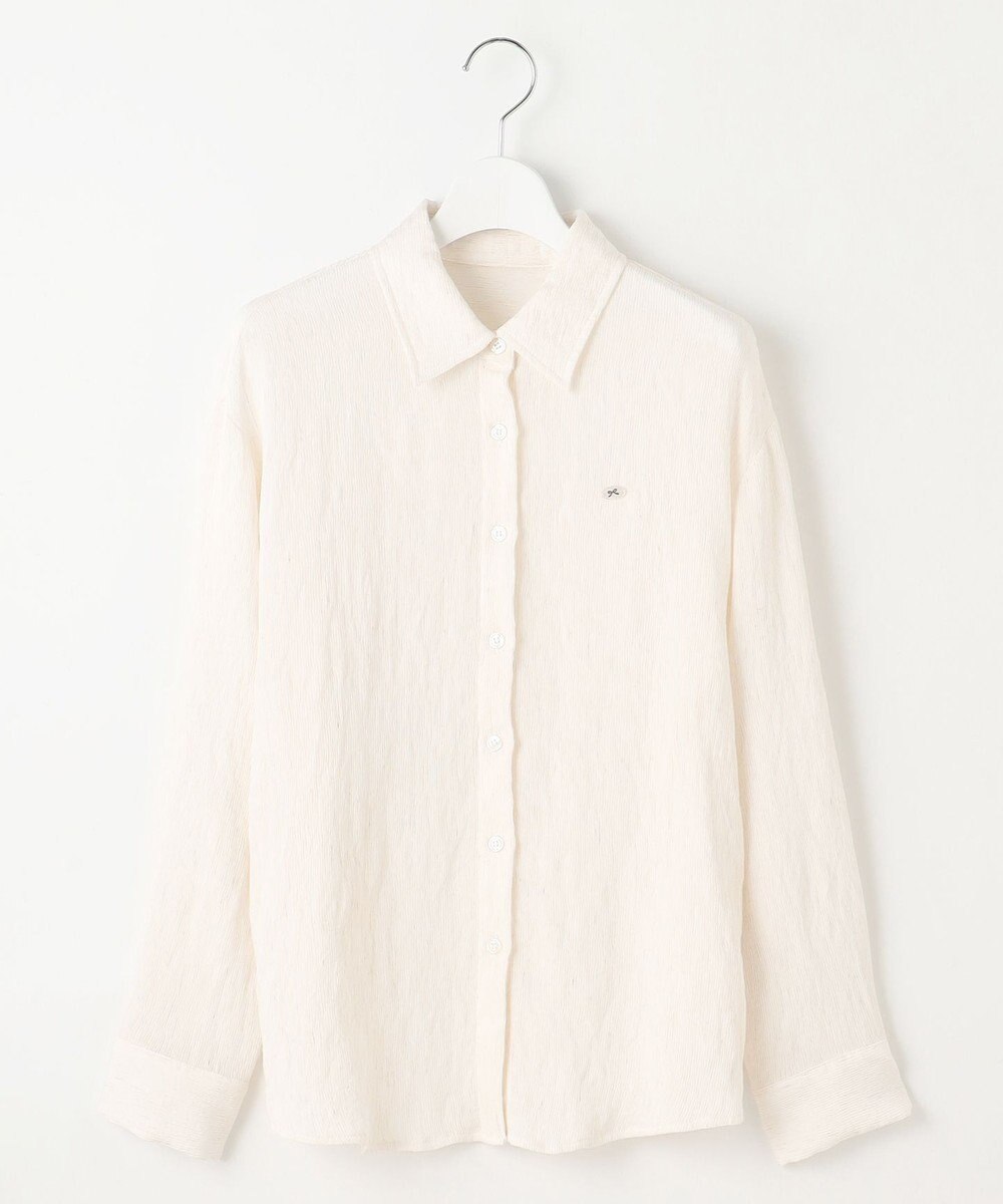 Feroux ナチュラルタッチ 楊柳 シャツ 