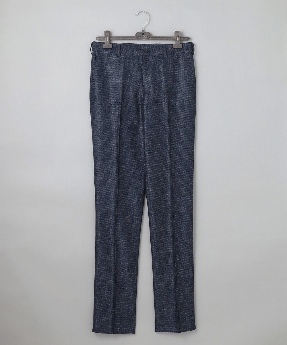 GOTAIRIKU 新素材セットアップ【通気性抜群/洗える/シワになりにくい】カラミプリントストレッチセットアップ パンツ 