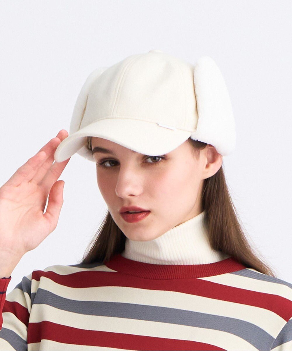 23区GOLF 【WOMEN】耳当て付きキャップ 