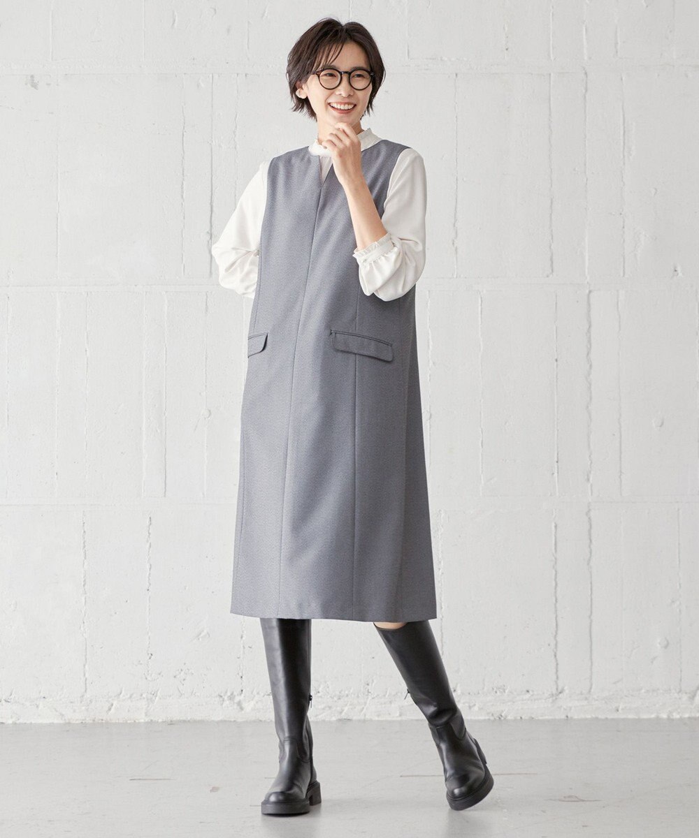 J.PRESS LADIES 【STELIO MALORI】レザー ロングブーツ 