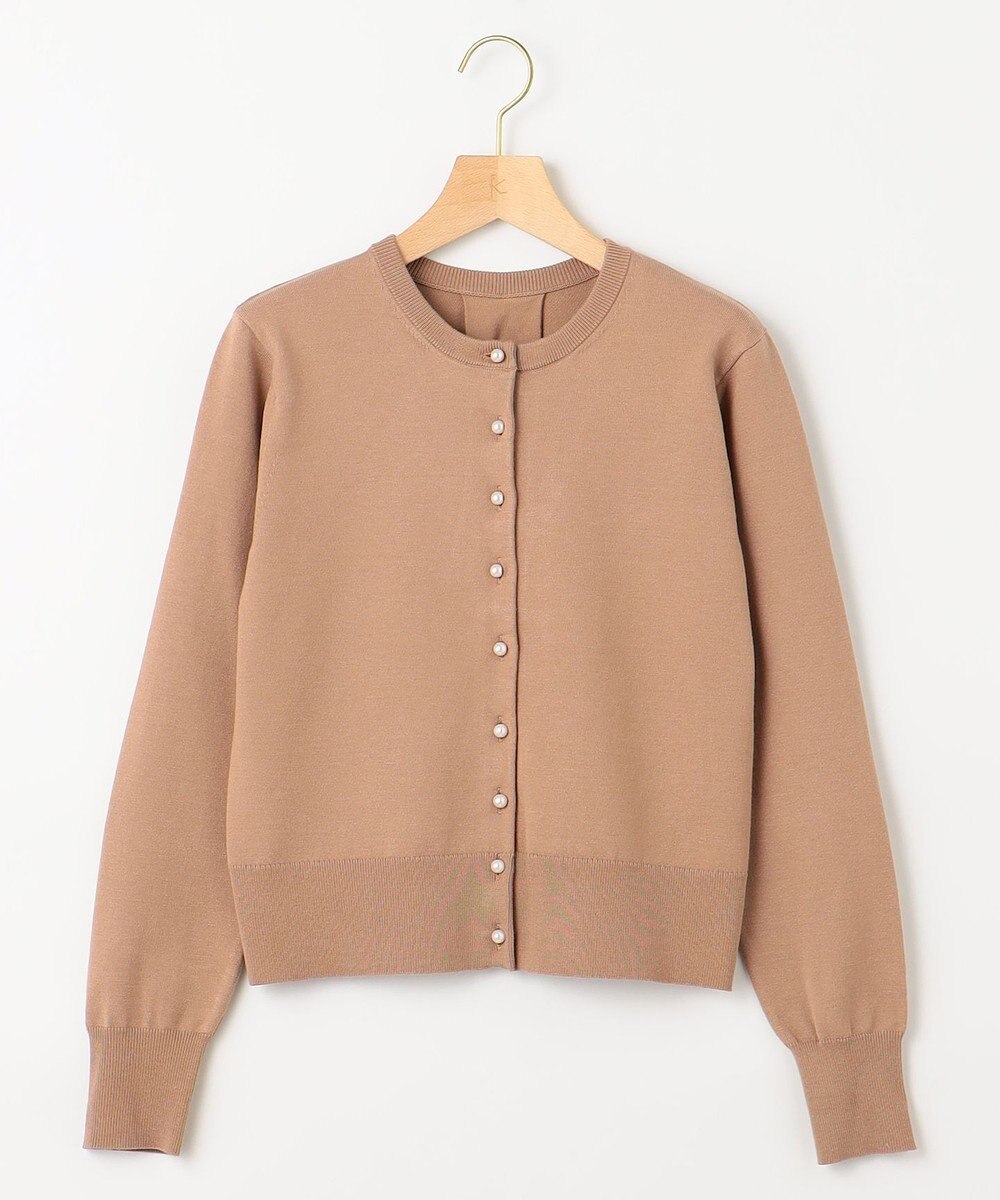 組曲 【洗える・6色展開】Elenaベーシックニット カーディガン 