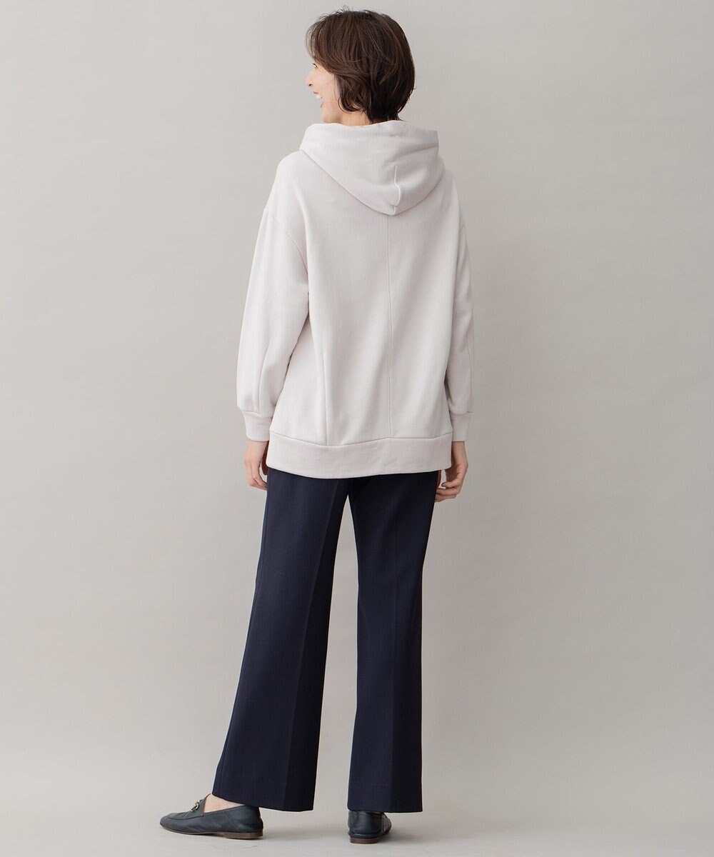 自由区 【裏起毛/撥水加工】TRギャバ ストレートパンツ 