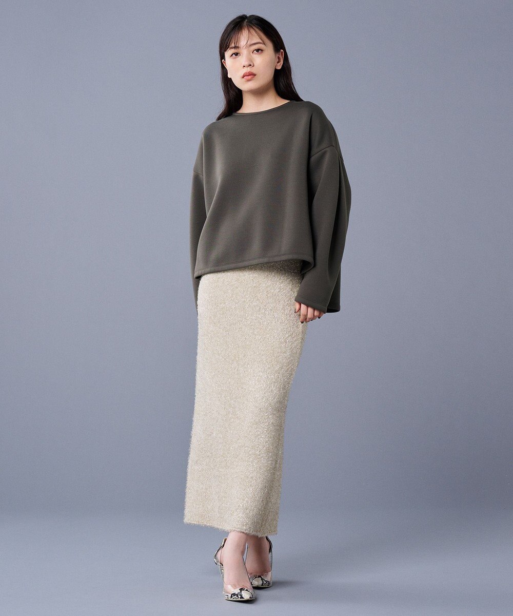 uncrave ラメ シャギー ニット スカート（uncrave STANDARD） 