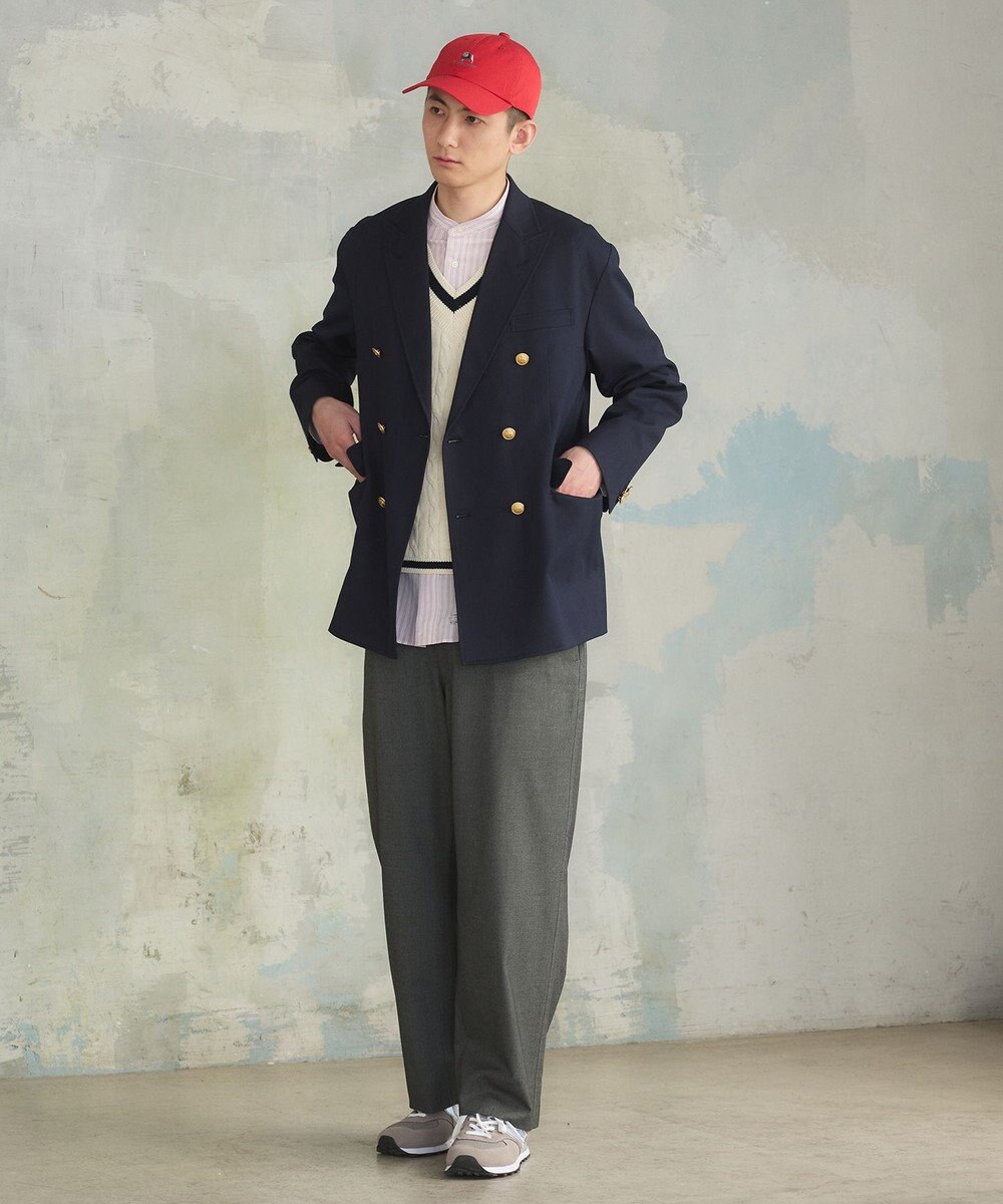 J.PRESS YORK STREET 【UNISEX】ネイビーブレザー / ダブル / 金釦 