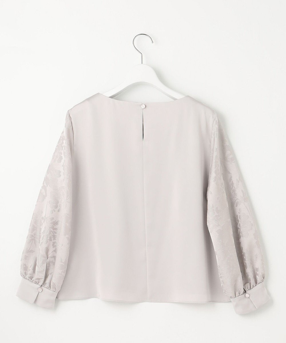 自由区 【セットアップ対応・洗える】オパールプリント ブラウス 