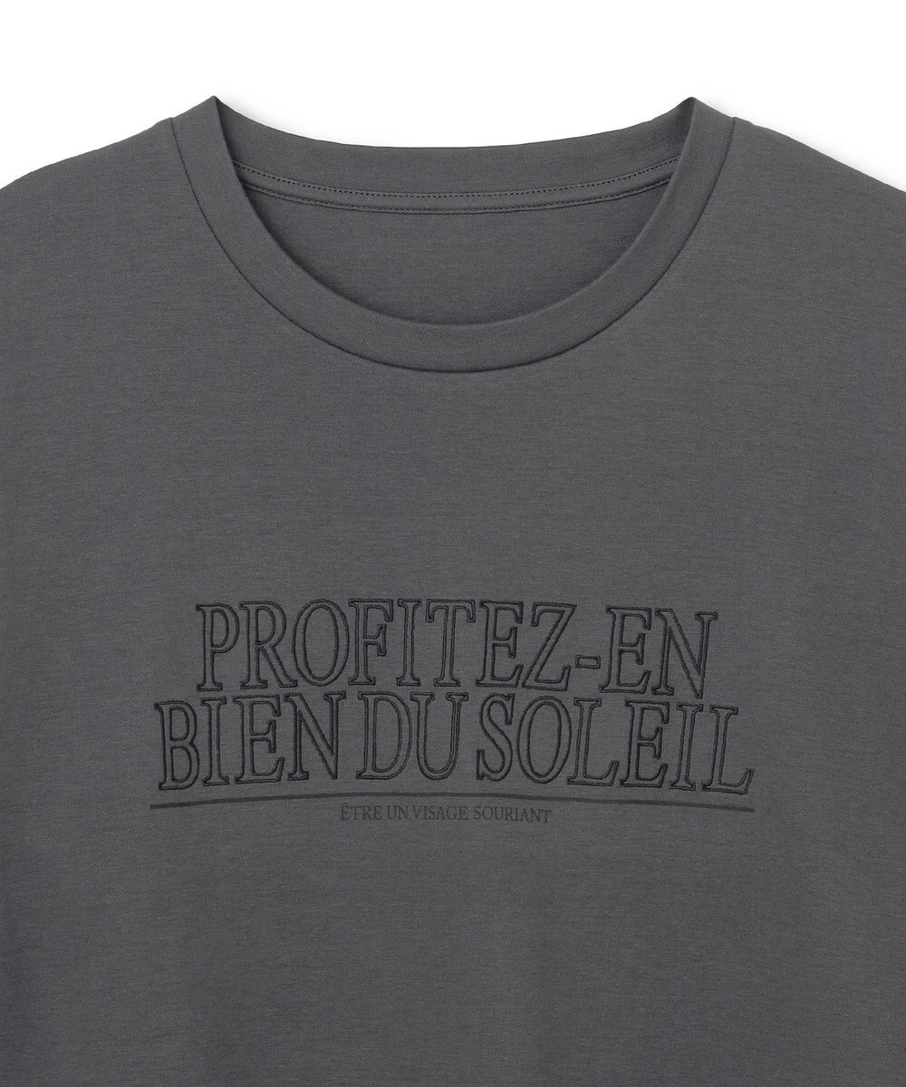 UNFILO ロゴ刺繍 Tシャツ 