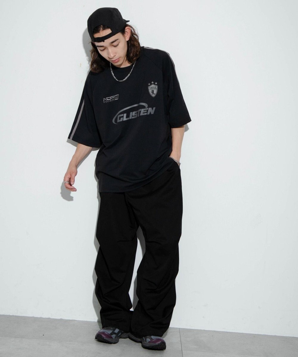 WEGO 【ユニセックス着用ITEM/MLサイズ展開】ゲームロゴスリーブラインT 