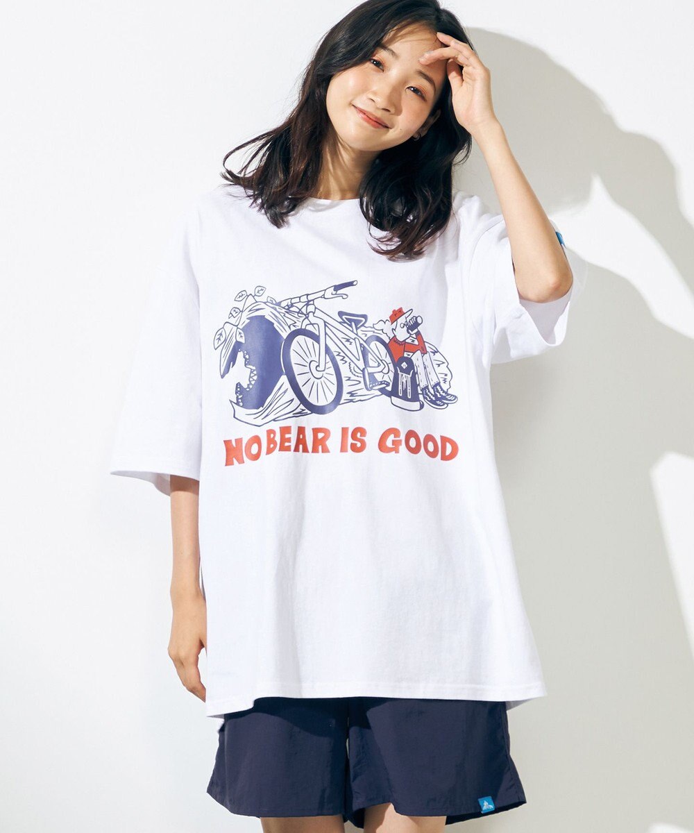 SHARE PARK MENS 【UNISEX】UVカット アートコラボTシャツ〈BEAR〉 