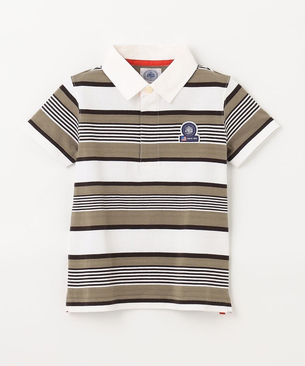 J.PRESS KIDS 【110-130cm】ボーダーポロシャツ 