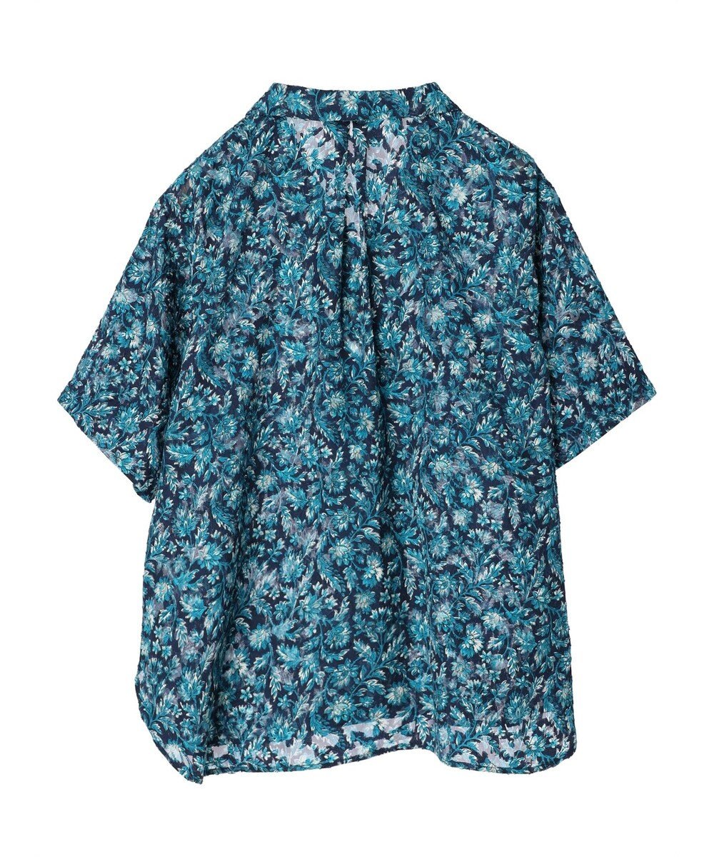 Green Parks 柄開襟シャツ 