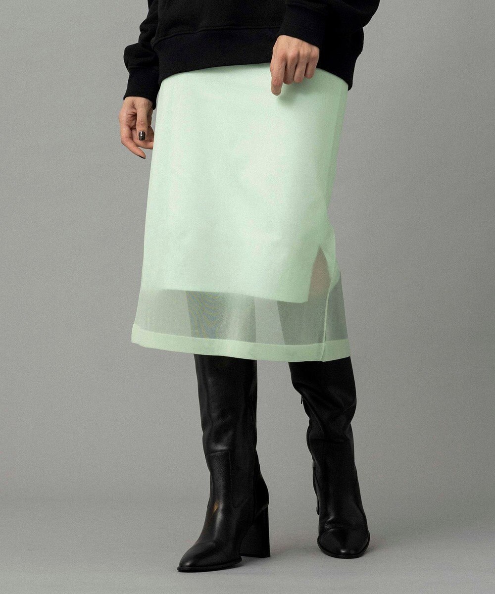 NAVE 【Nave・洗える】シアーニット スカート 