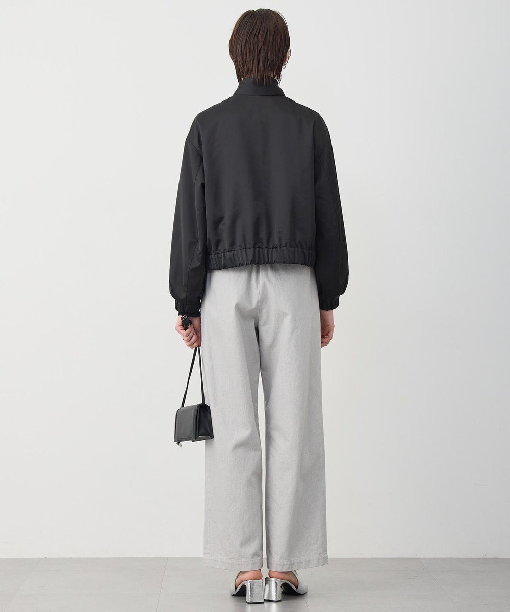 ICB 【先行予約・2WAY】 ダルグロッシーサテン ボウタイ付きブルゾン 