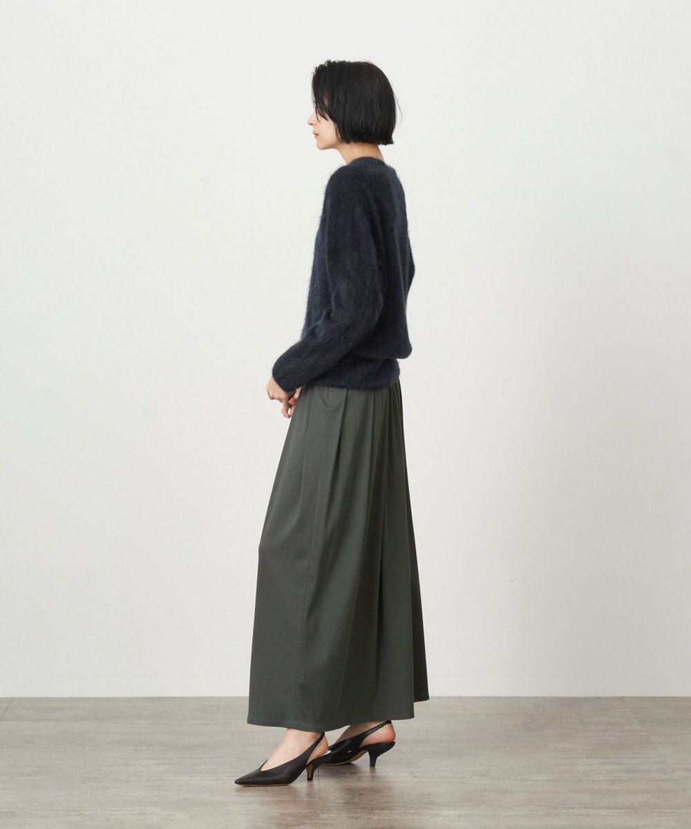 ATON ROYAL FUR CASHMERE | Vネックセーター 