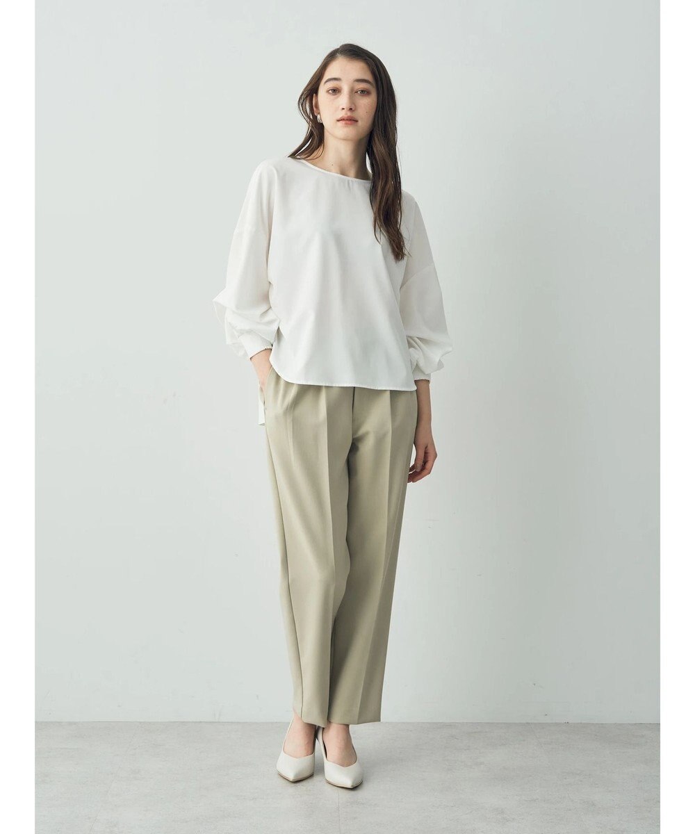 YECCA VECCA タックテーパードパンツ② 
