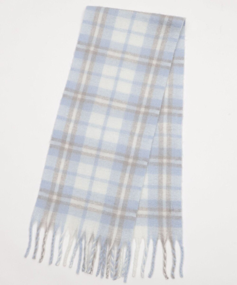 WEGO 【マフラー/ユニセックス着用】ワイドフリンジストール 