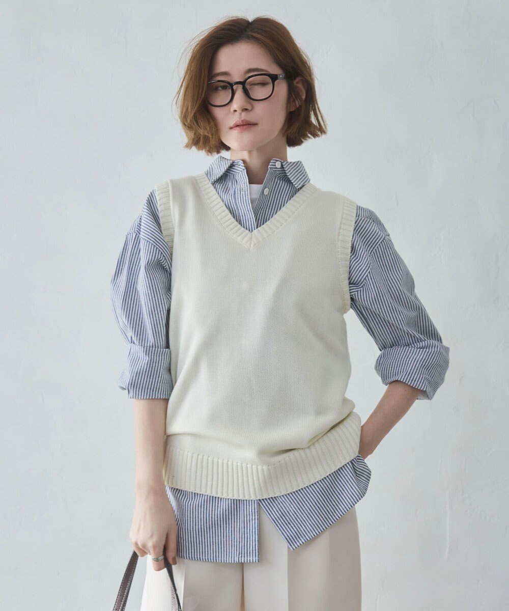 WEGO 【2026春夏】ベーシックニットベスト 