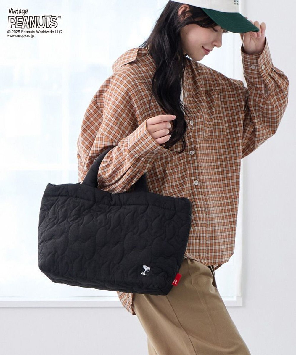 ROOTOTE 8450【スヌーピー】IP.ミディアム.キルト.ピーナッツ-0N 