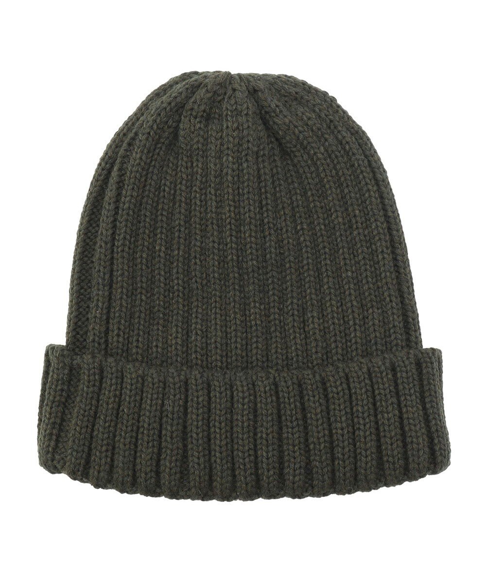 MOONBAT 【FUDGE11月号掲載】PAUL & JOE ACCESSOIRES ヌネット刺繍ワッペン付リブニット帽 