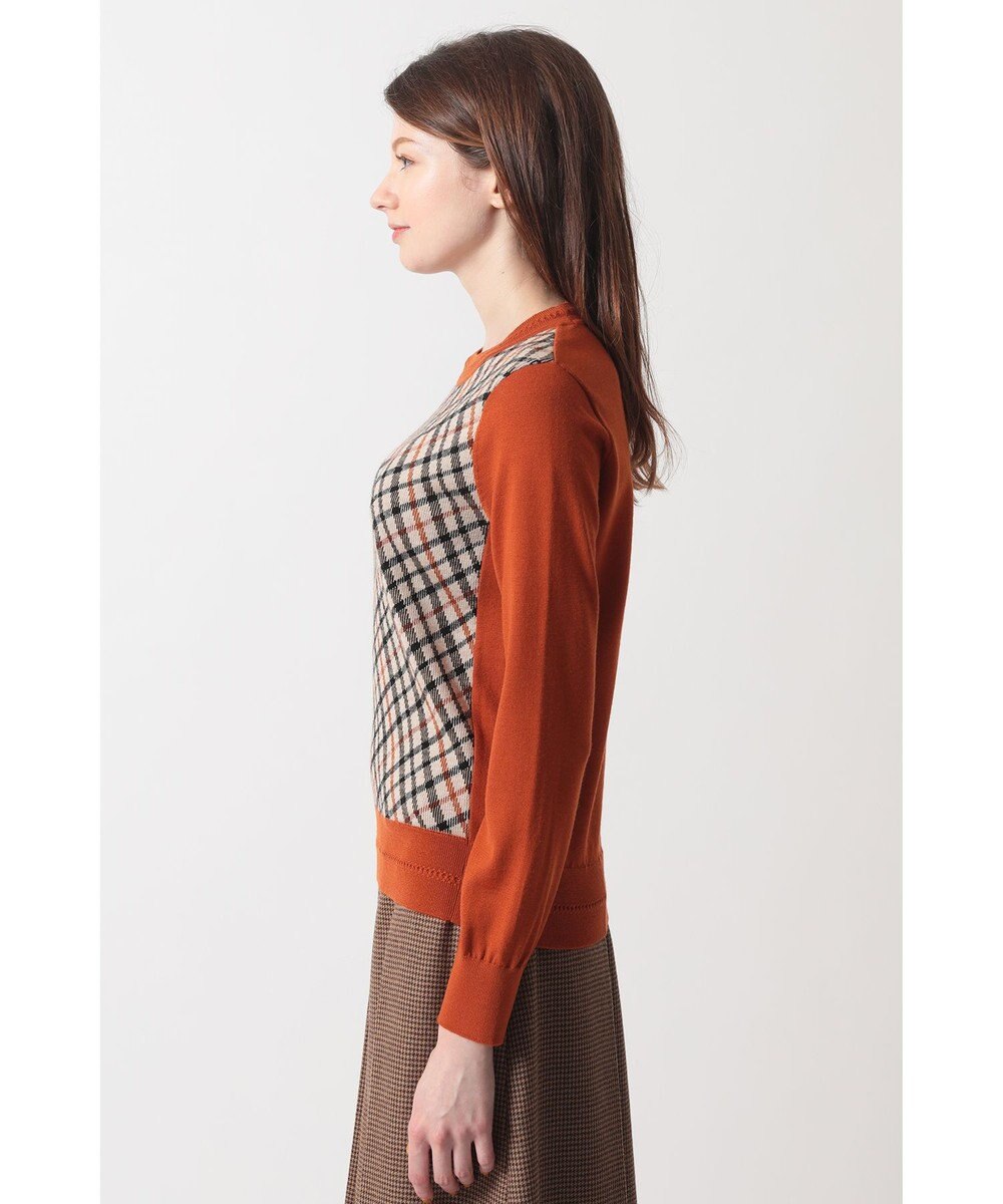 DAKS チェック ジャカードプルオーバー 