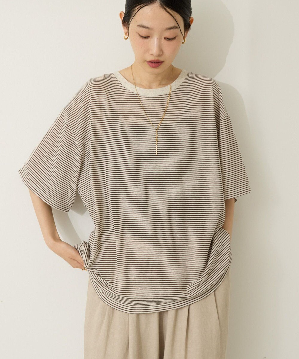 AMERICAN HOLIC 【2点セット】レイヤードボーダーＴワンピース 