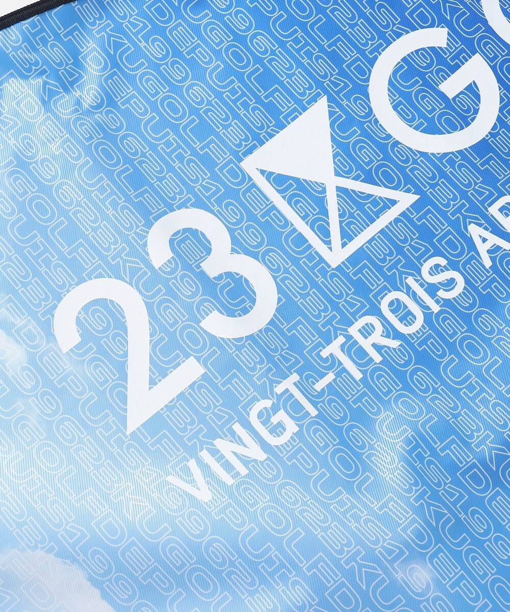 23区GOLF 【UNISEX】オリジナル変形ロゴ トラベルカバー 