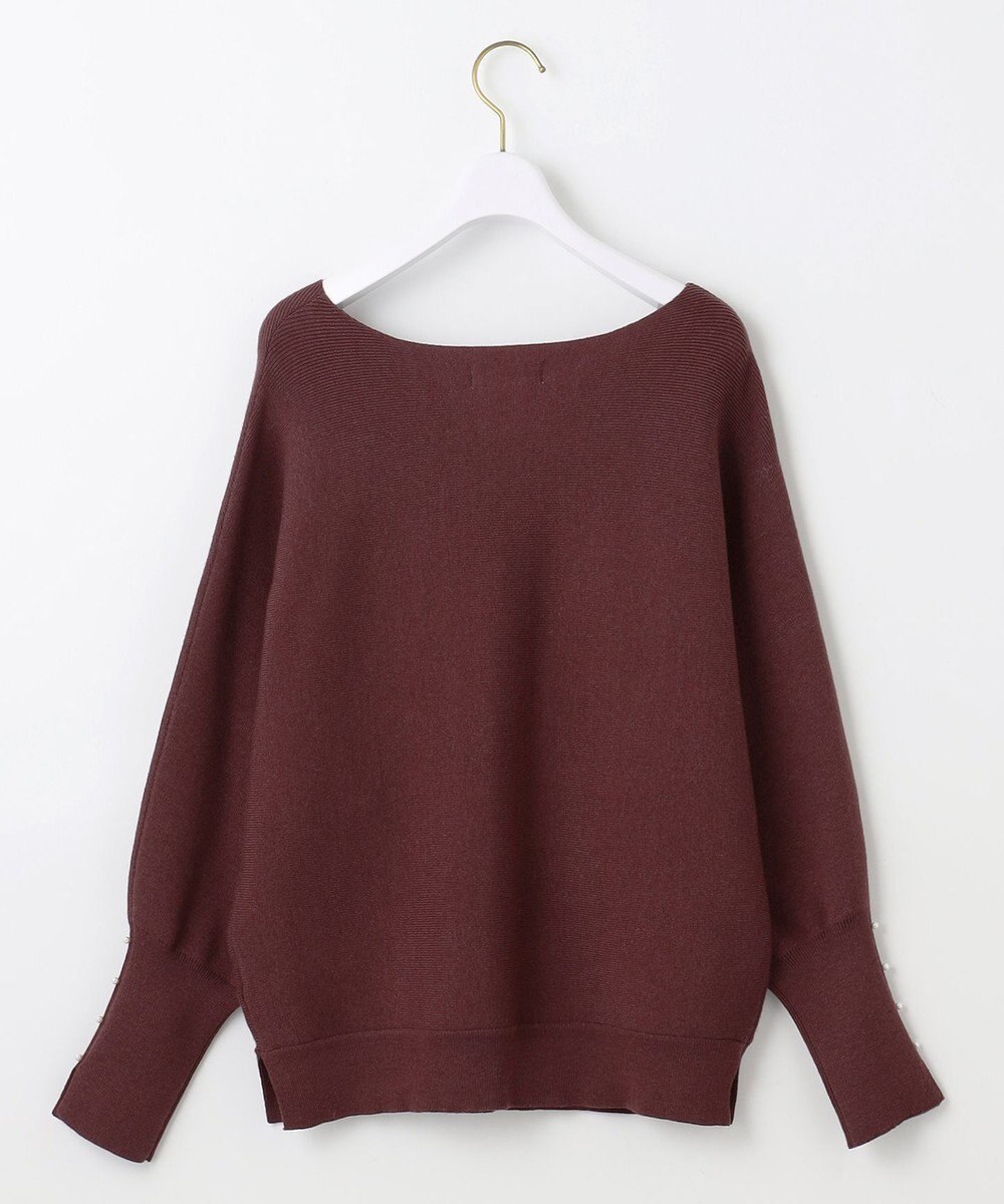 ANY SIS 【洗える・セットアップ可】アンチピリングドルマン畔 ニット 