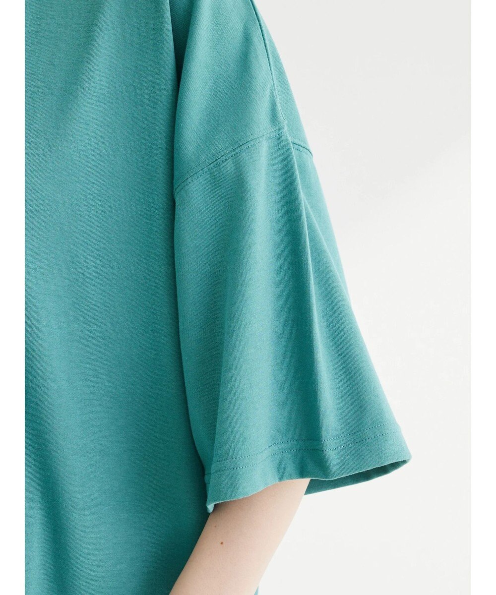 Green Parks 接触冷感裾リブＴシャツ 