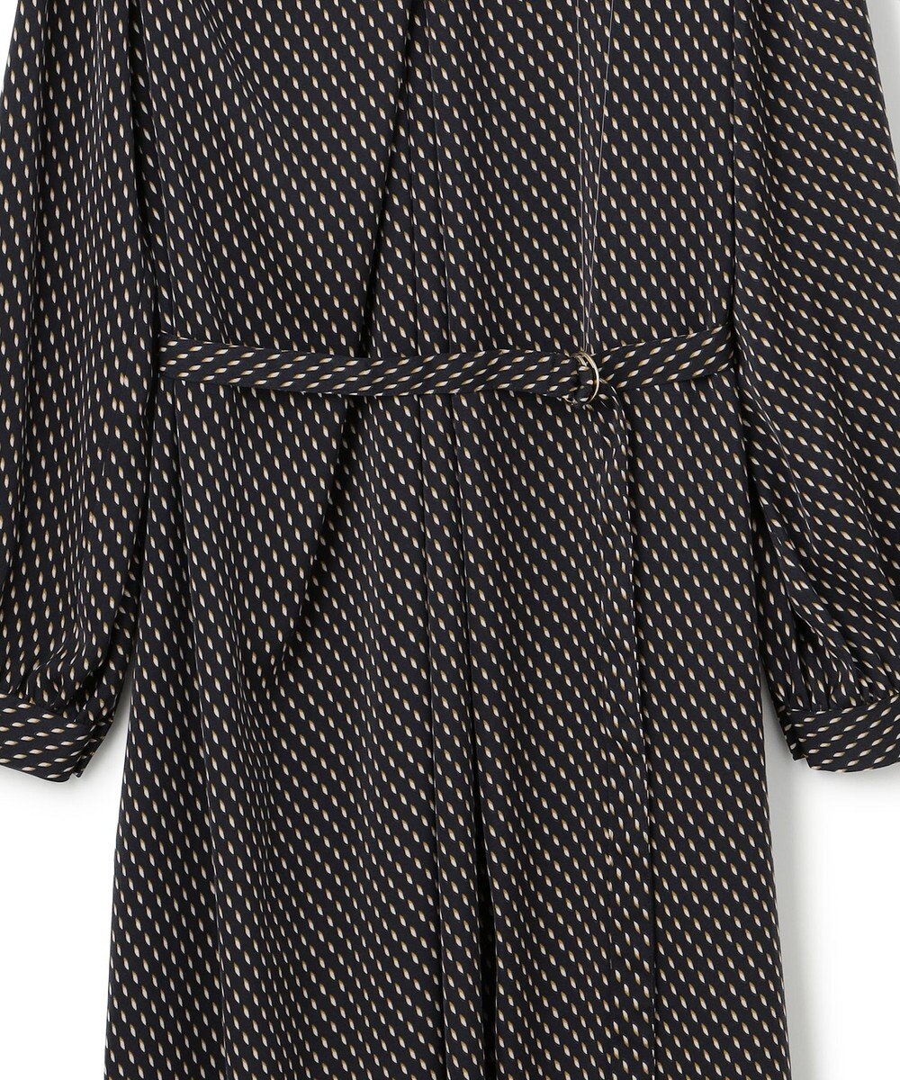 23区 S 【洗える】グラデーションドットプリント ワンピース 