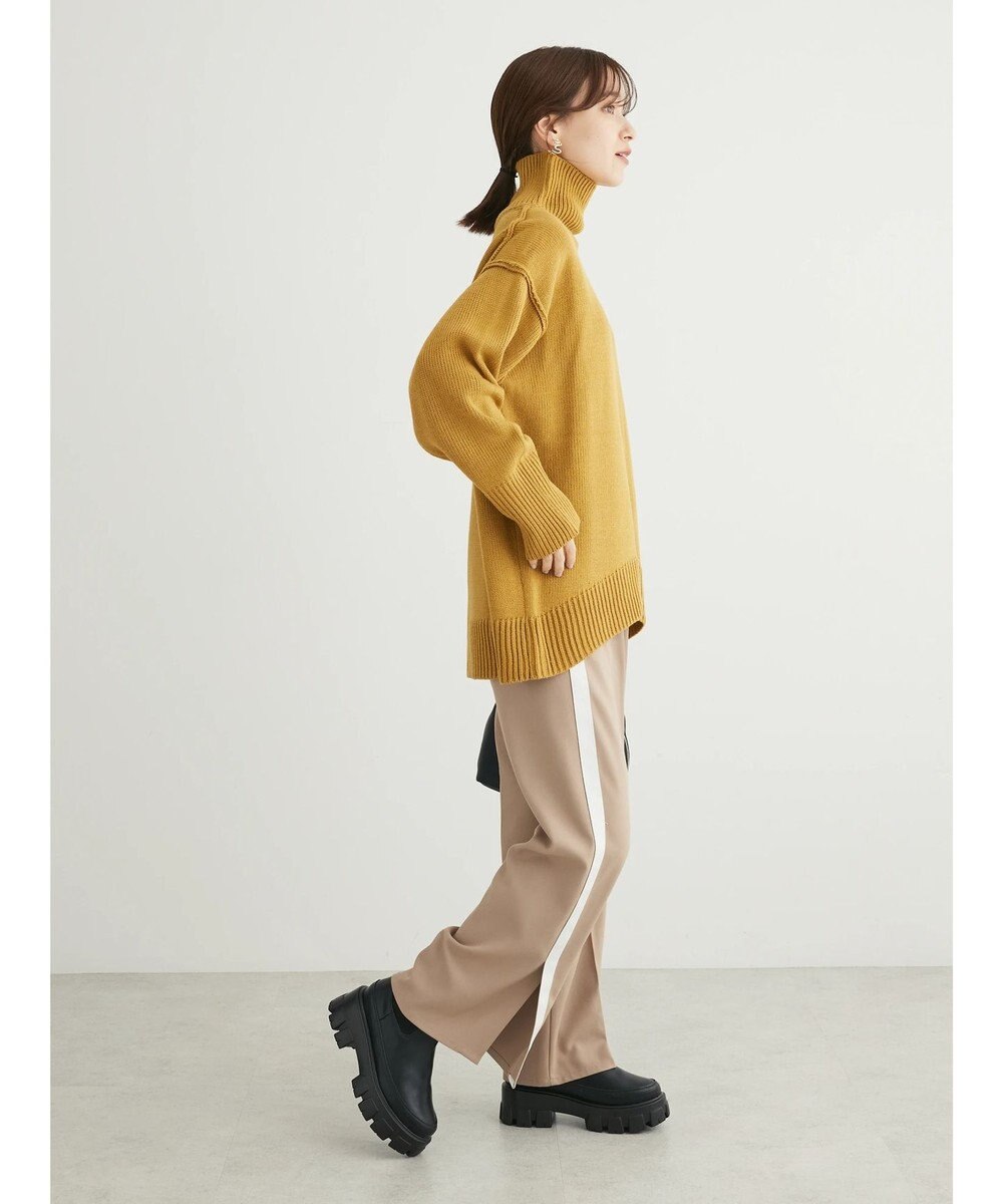 Green Parks ・Ｐｅｔｉｔ　Ｆｌｅｕｒ　タートルバックスリットニット 