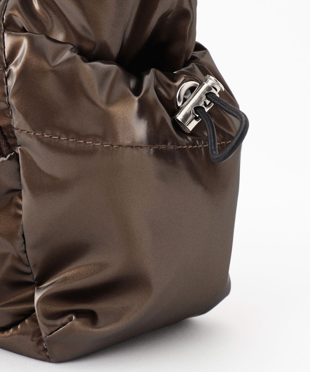 LA BAGAGERIE メタリックドロストポケット　ミニショルダーバッグ 