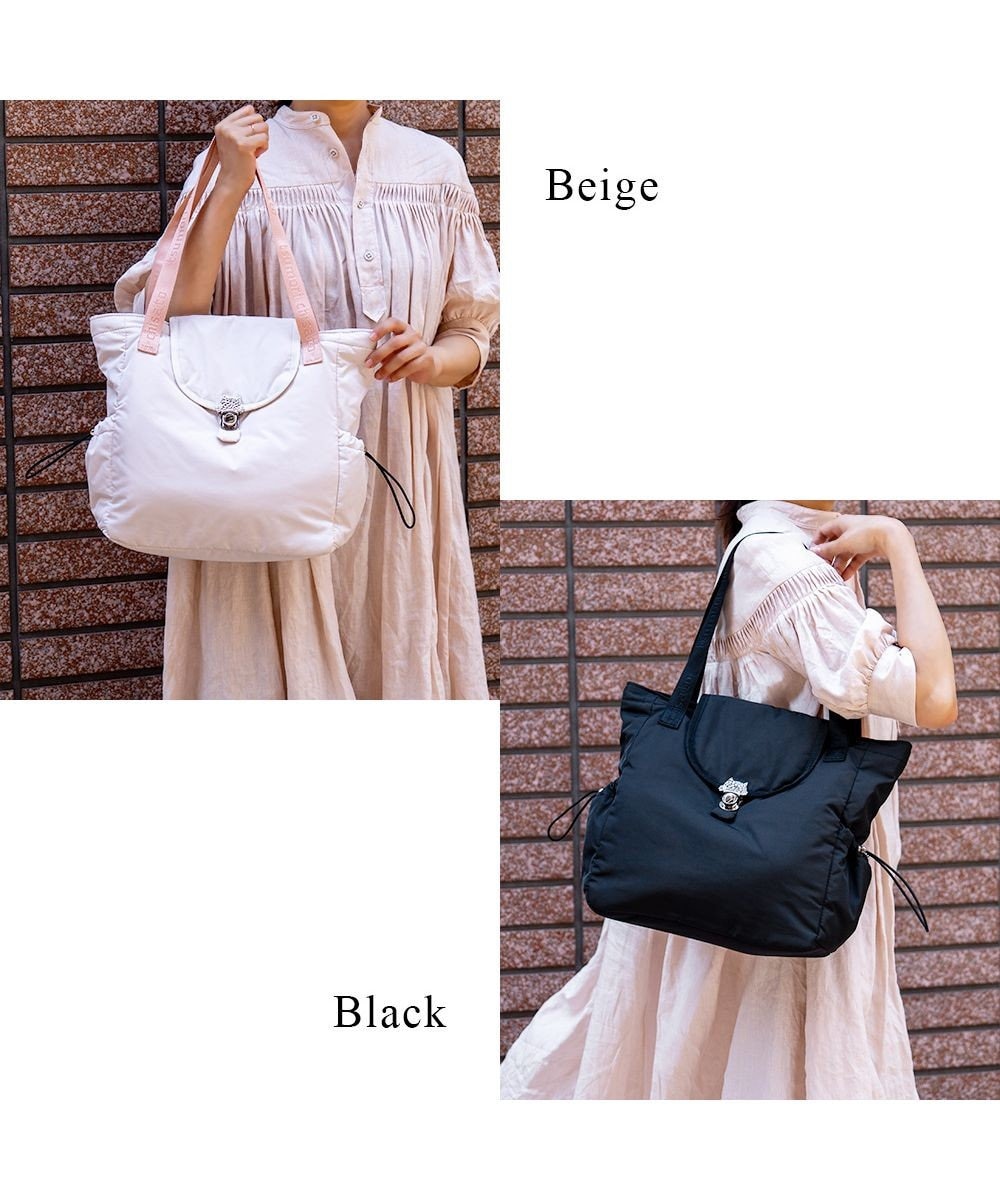 tsumori chisato CARRY ネコメタル トートバッグ 【A4サイズ対応　軽量】 