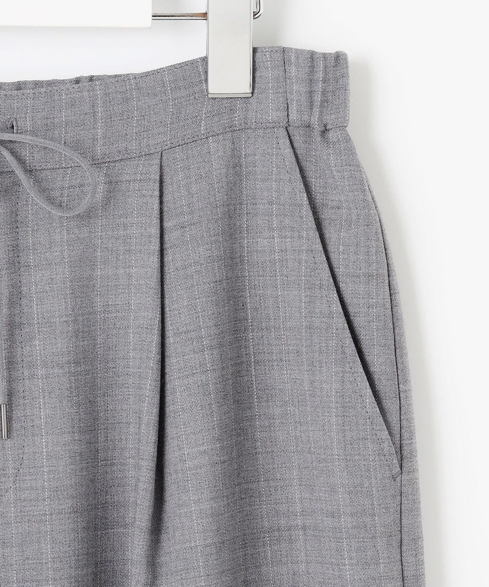 J.PRESS LADIES 【洗える】サイロウォッシャブル2wayストライプ ワイド パンツ 