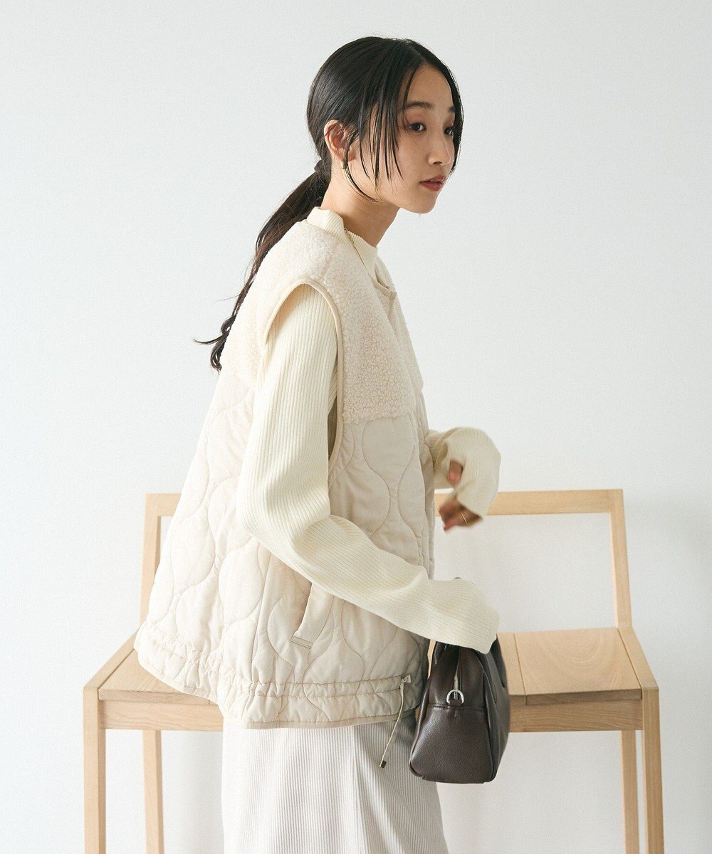 CRAFT STANDARD BOUTIQUE ボアキルティングベスト 