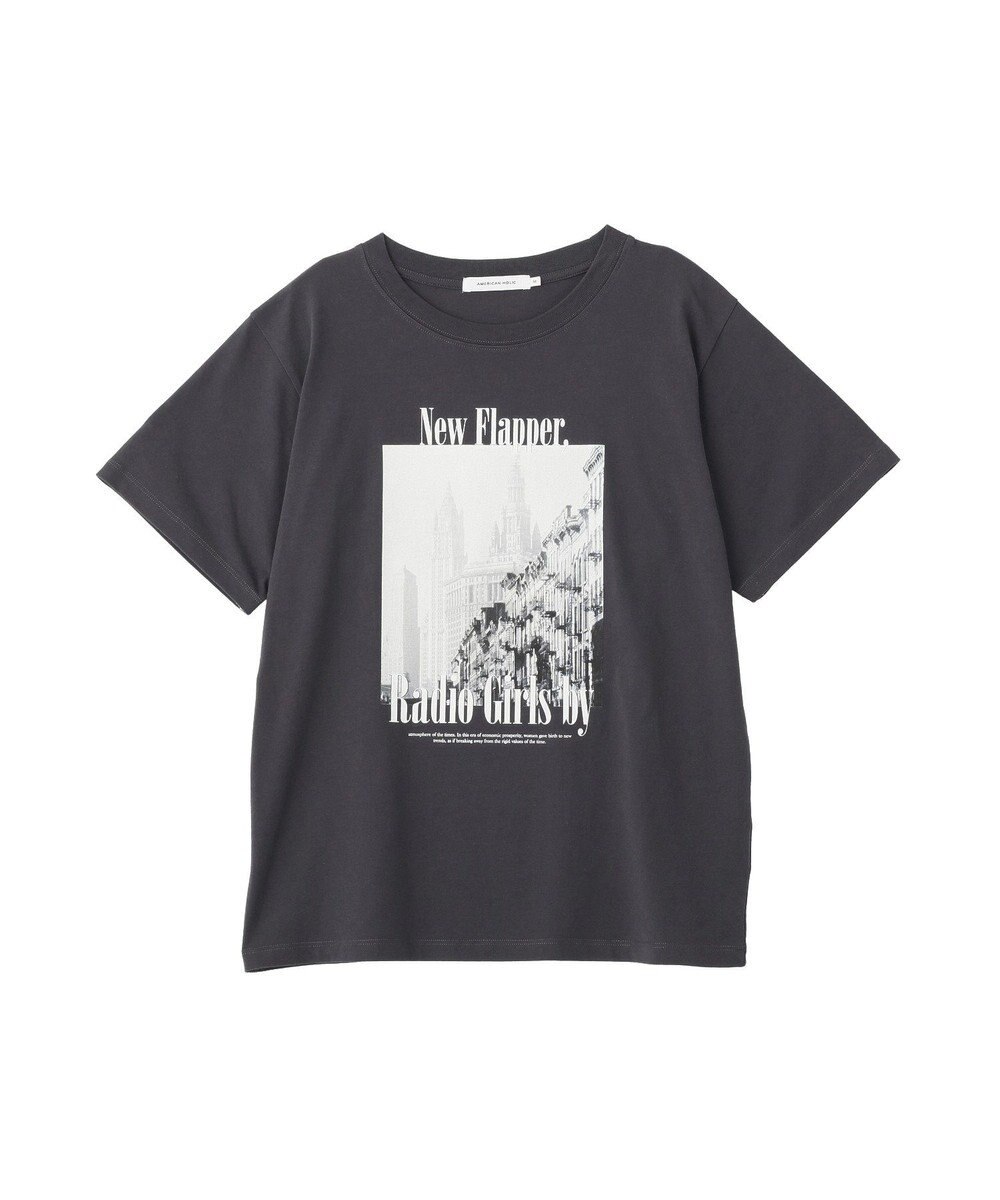 AMERICAN HOLIC フォトプリント半袖Ｔシャツ 