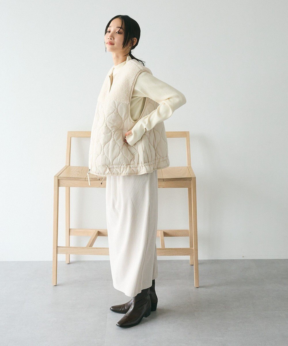 CRAFT STANDARD BOUTIQUE ボアキルティングベスト 