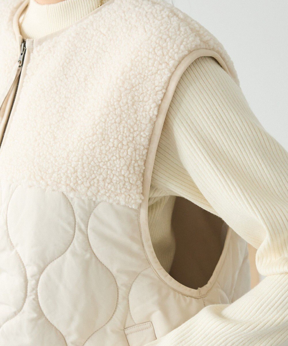 CRAFT STANDARD BOUTIQUE ボアキルティングベスト 