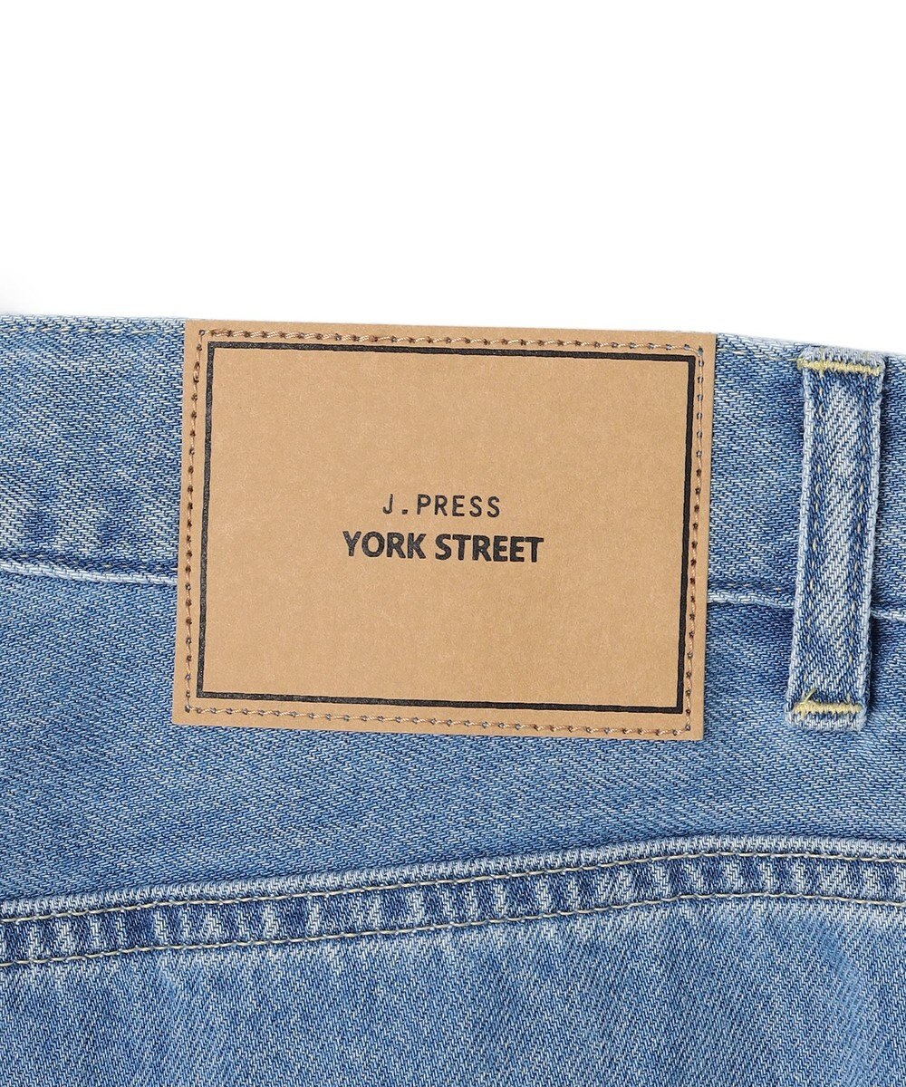 J.PRESS YORK STREET 【UNISEX】ライトオンス ワイドデニムパンツ 
