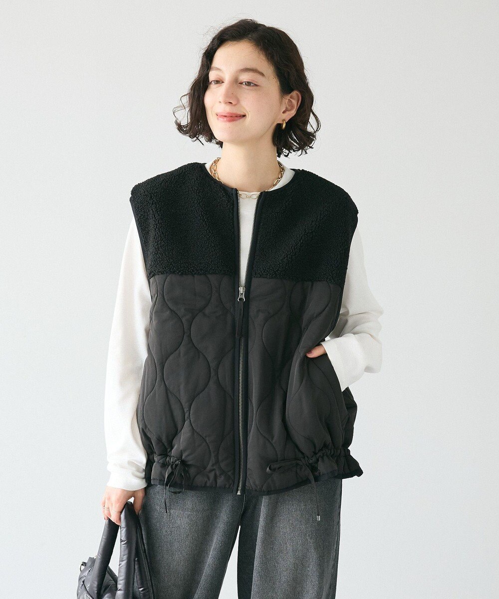 CRAFT STANDARD BOUTIQUE ボアキルティングベスト 