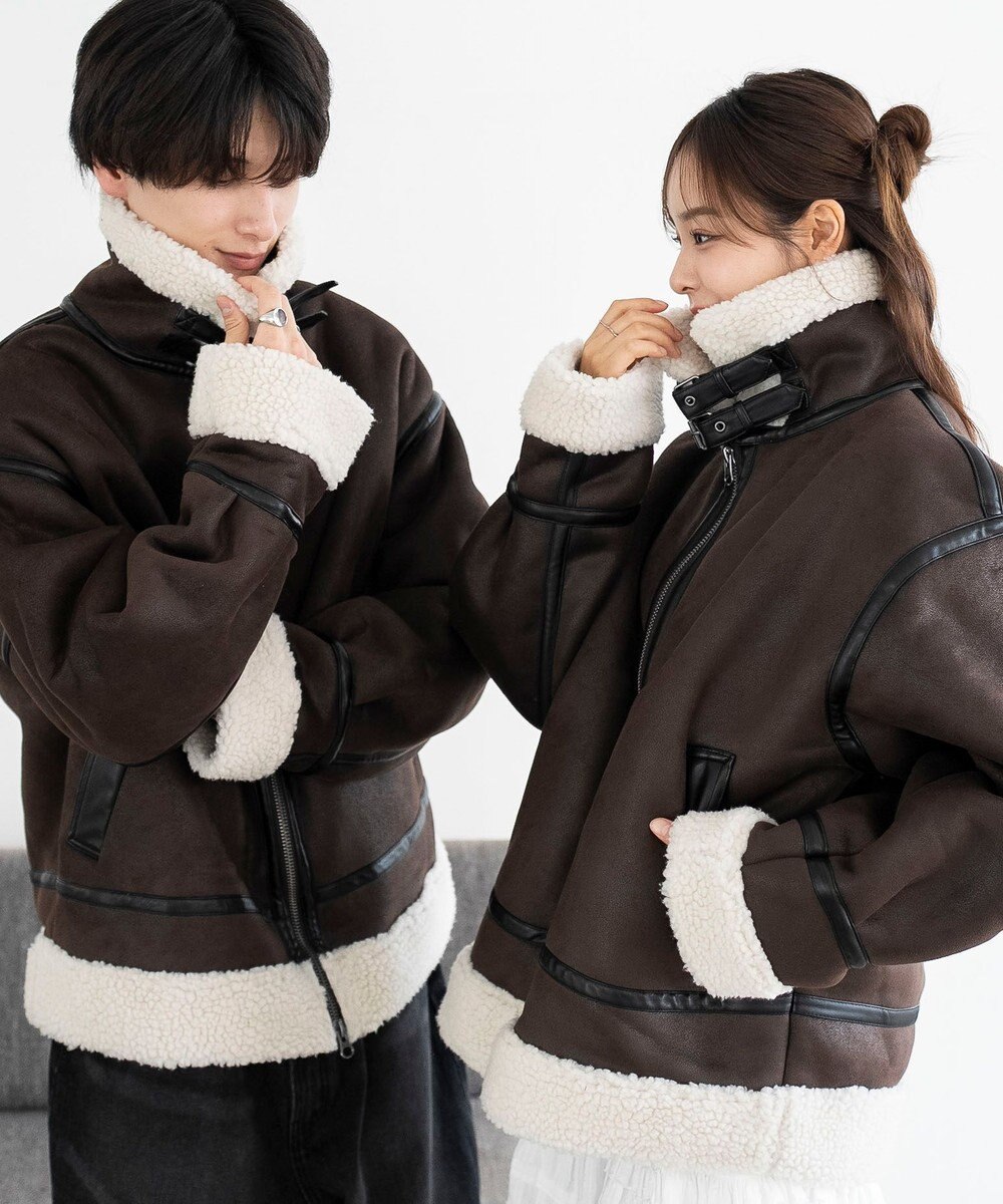 WEGO 【25年秋冬新作/ユニセックス着用ITEM/MLサイズ展開】B－3ジャケット 