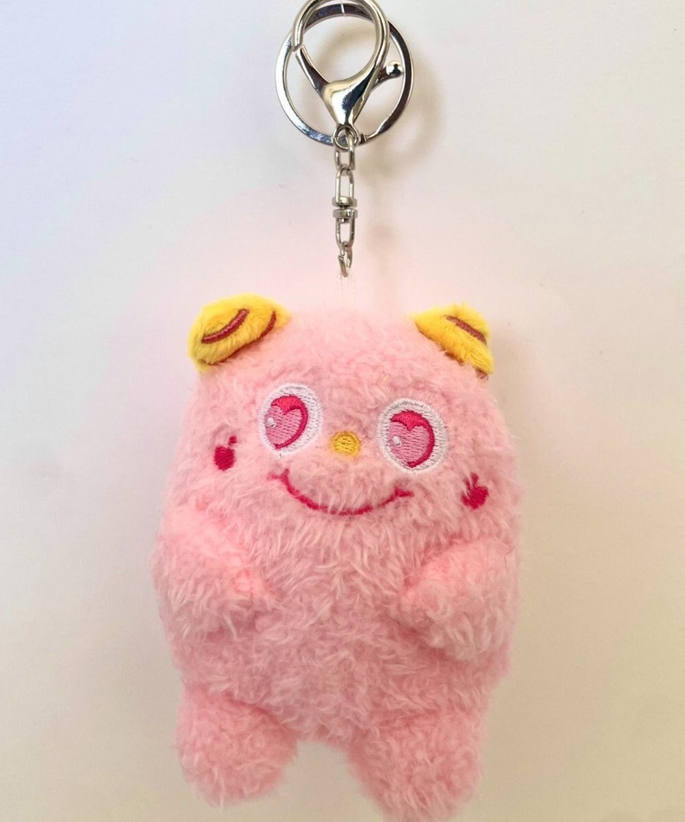 WEGO もこもこモンスターぬいぐるみキーホルダー 