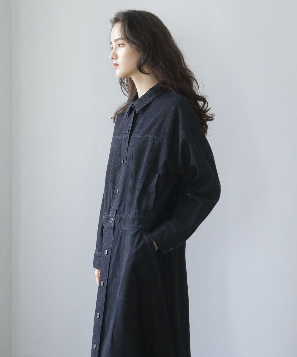 Green Parks ■ＥＳＣＡＲ　デニムロングジャケットワンピース 
