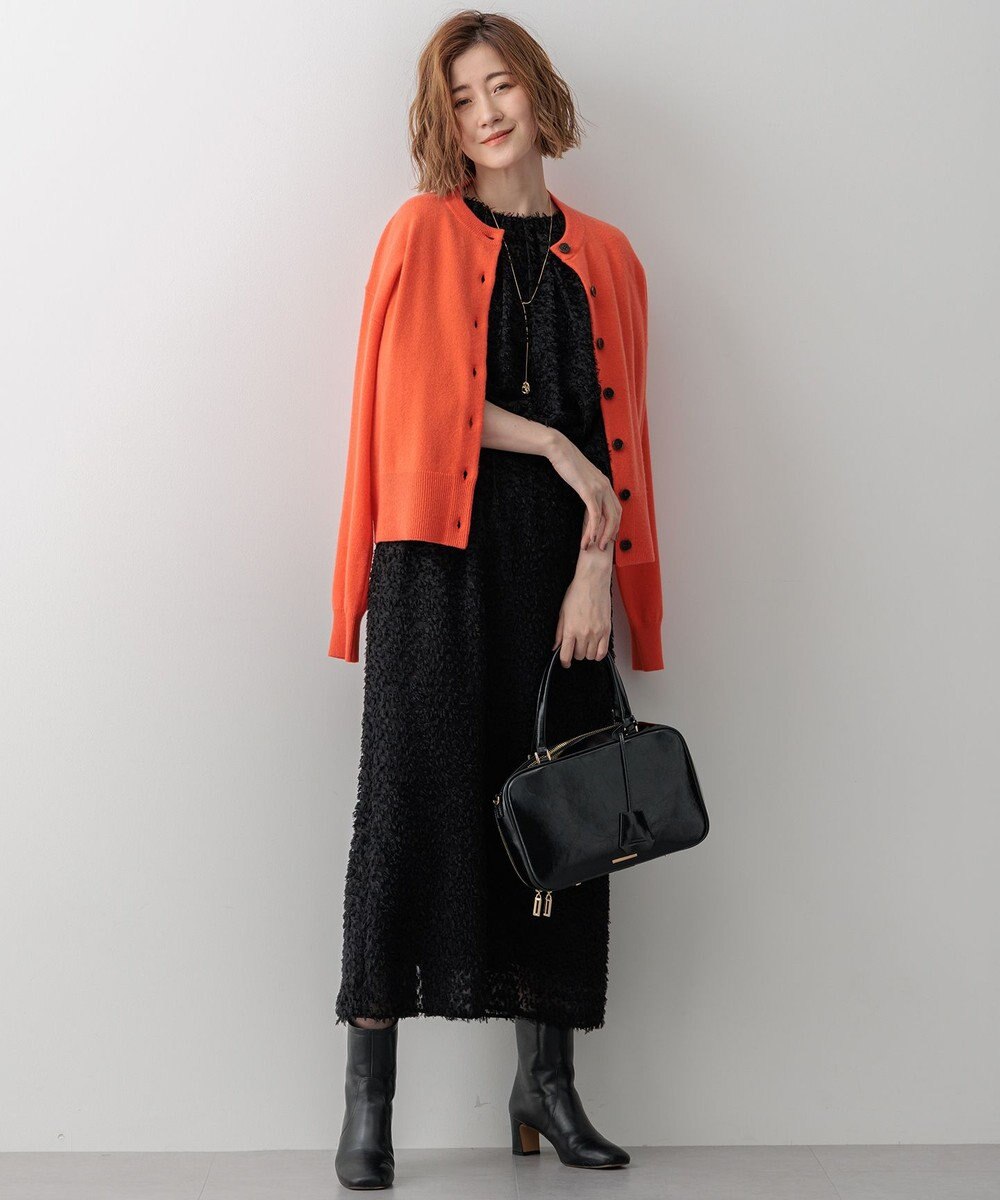 23区 L 【Oggi12月号掲載/洗える】ピュアカシミヤ ニットカーディガン 