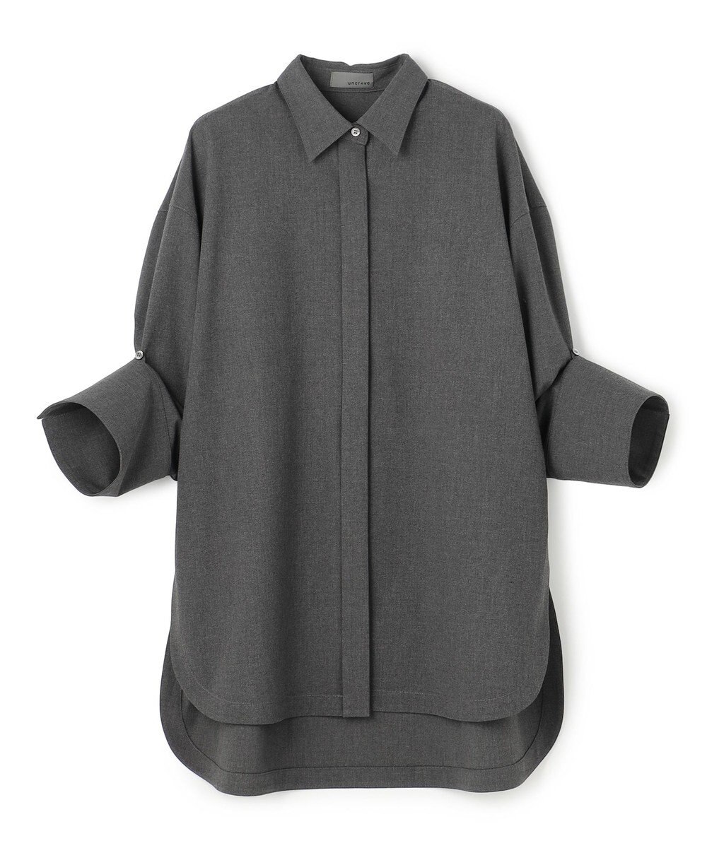 uncrave TRツイル BIGシャツ 