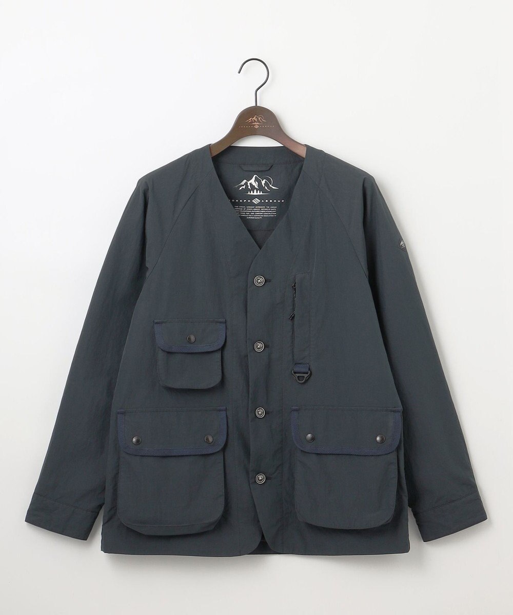 JOSEPH ABBOUD MOUNTAIN 【ECO撥水/起毛裏地】マイクロリップワッシャー ブルゾン 